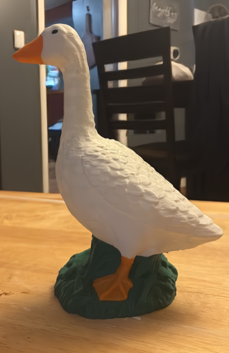 3D Printed 7-Inch Desk Goose